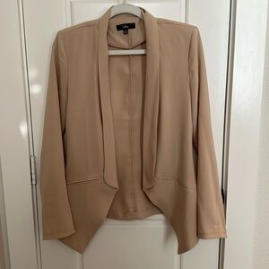 Lulus Miss Punctuality lightweight blazer